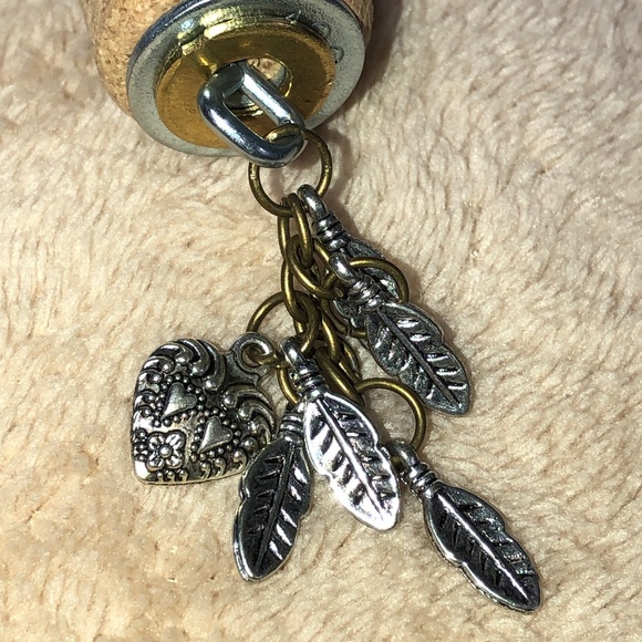 Hand Crafted Wine CORK PURSE/Backpack Keychain Handbag Jewelry - Picture 12 of 15